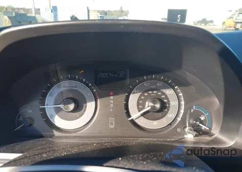 2011 Honda Odyssey Ex-L z USA, uszkodzony, nr VIN 5FNRL5H60BB091313